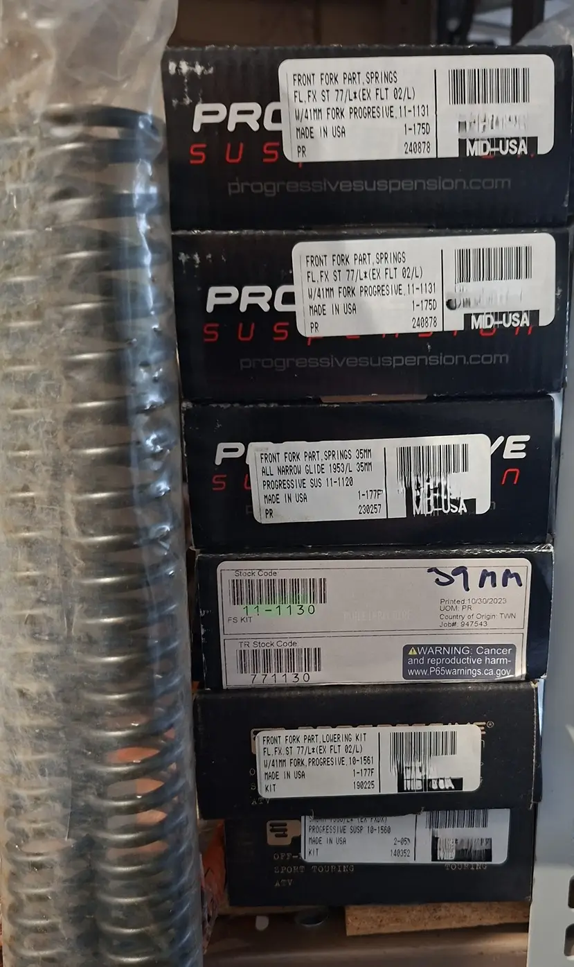 Front Fork Springs