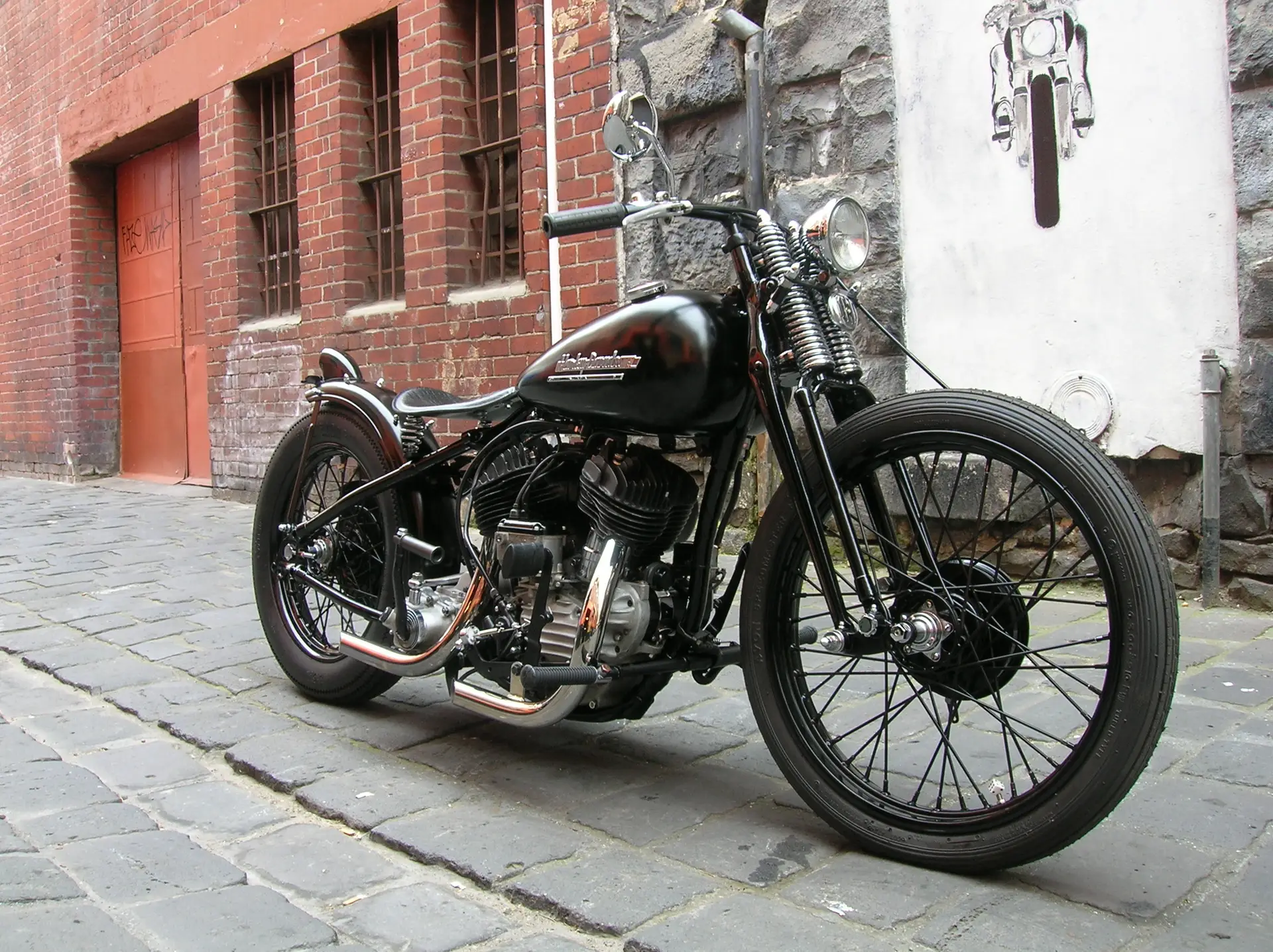 Simon's Build - Big Twin Flathead Custom